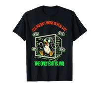 Funny Sysadmin Amateur Linux Root Power T-Shirt