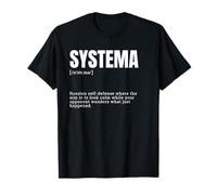 Funny Systema Martial Art Enthusiast Definition T-Shirt