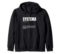 Funny Systema Martial Art Enthusiast Definition Zip Hoodie