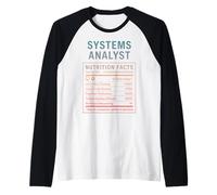 Funny Systems Analyst Raglan Baseball Tee
