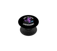 Funny T Rex Dinosaur Broken Leg Cast Wheelchair PopSockets Adhesive PopGrip
