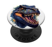 Funny T-Rex Dinosaurs Cute Dinosaur Dino T-Rex Grip PopSockets Adhesive PopGrip