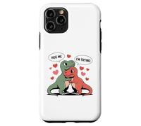 Funny T Rex Valentine Hug Meme Short Arms Dinosaur Love Case for iPhone 11 Pro
