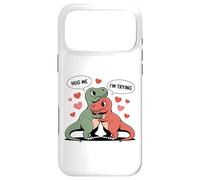 Funny T Rex Valentine Hug Meme Short Arms Dinosaur Love Case for iPhone 17 Pro Max