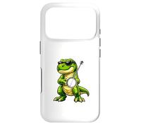 Funny T-Rex Wearing Sunglasses Playing Banjo Case for iPhone 17 Pro
