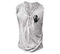 Funny T Shirts for Men White Vests 6 Compression Tank Tops Athletic Muscle Tee Fitness Bodybuilding Sleeveless T-Shirt