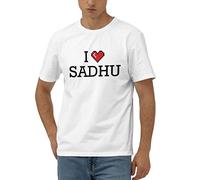 Funny T Shirts I Love Sadhu T Shirt Funny Tshirts Shirts for Women Graphic Tees(L)