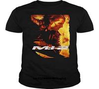 Funny t Shirts Tom Cruise Mission Impossible 2 Tshirt Men t-Shirt T-Shirt Black S