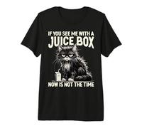 Funny T1D Cat Blood Diabetes Type 1 Diabetic Warrior Premium T-Shirt