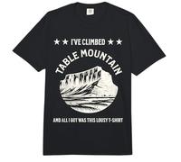 Funny Table Mountain Summiting Rock Climbing Hiking Comfort Colors Adult Heavyweight T-Shirt