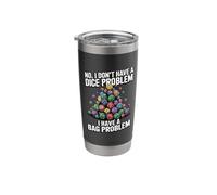 Funny Tabletop RPG Board Game Nerd G ice Rolling Quote Stainless Steel Insulated Tumbler