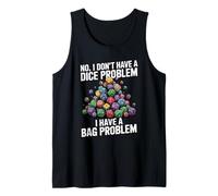 Funny Tabletop RPG Board Game Nerd G ice Rolling Quote Tank Top