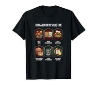 Funny Tabletop RPG Gamer Things I Do in My Spare Time T-Shirt