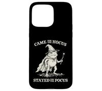 Funny Tabletop RPG TTRPG Fantasy Gamer Frog Hocus Case for iPhone 15 Pro Max