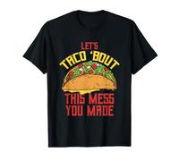 Funny Taco Tortilla Dad Room Cleaning Value Graphic T-Shirt