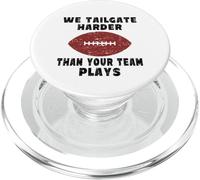 Funny Tailgate Party Squad Quote - Football Tailgating PopSockets PopGrip for MagSafe