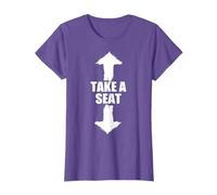 Funny Take A Seat | Sarcastic Adult Humor Men T-Shirt