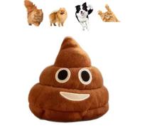 Funny Talking Poop Plush Toy - Makes Fart Sounds, Cheeky Little Buddy That Farts, Giggles, 6+ Different Fart Sounds, Emoticon Talking Poop Toy for Stress Relief, Jokes, or Party Entertainment (1pc)