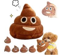 Funny Talking Poop Plush Toy - Makes Fart Sounds, Talking Poop Plush Toy For Dogs, Pooter Fart Toys, Makes Farts Sounds, For Teen & Pet - Helps To Quickly Relieve Stress, Bring Laughter (1PCS)