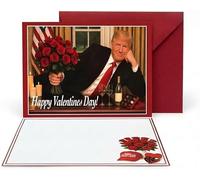 Funny Talking Valentine's Day Card - Funny Making Love Great Again Audio Greeting Card for Husband, Boyfriend & Republicans - Plays Hilarious Stole My Heart Voice Message - 5x7 Inch with Envelope