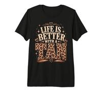 Funny Tanning Life is Better with A Tan Self Spray Beauty Premium T-Shirt