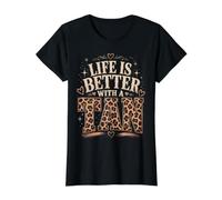 Funny Tanning Life is Better with A Tan Self Spray Beauty Value Graphic T-Shirt, Women, Black, XL