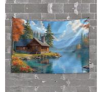 Funny Tapestry Valentine's Day Gnomes in A Cup Tapestry Room Accessories for Teen Boys Room Decor(100X150CM)