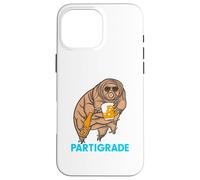Funny Tardigrade Microbiology Waterbear Science Case for iPhone 16 Pro Max