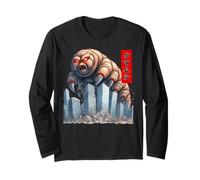 Funny Tardigrade Water Bear Microbiology Kaiju Monster Long Sleeve T-Shirt