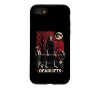 Funny Tarot Card Deadlifts Gym Workout Black Case for iPhone SE (2020) / 7/8