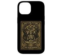 Funny Tarot Card The Overthinker Skeleton Mental Health Case for iPhone 14