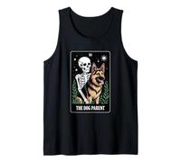 Funny Tarot Dog Parent German Shepherd Tank Top