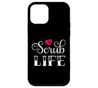 Funny Tattoo Style Scrub Life For Nurses Frontline Workers Case for iPhone 12 mini