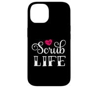 Funny Tattoo Style Scrub Life For Nurses Frontline Workers Case for iPhone 14