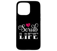 Funny Tattoo Style Scrub Life For Nurses Frontline Workers Case for iPhone 15 Pro Max