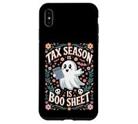 Funny Tax Season Boo Sheet Ghost Calculator Accountant Case for iPhone XS Max