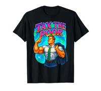 Funny Tax The Poor Ironic Sigma Meme Brainrot Quote T-Shirt