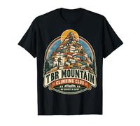 Funny TBR Climbing Club Reading Fiction Novel Book Lover Value Graphic T-Shirt