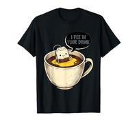 Funny Tea Bag Mug Humor I Pee in Your Drink T-Shirt