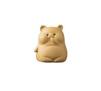 Funny Tea Pets， Cute Cartoon Pig Figurine Purple Clay Tea Set Crafts Accessories Table Decoration, Tea Ceremony Desk Ornament Gifts(C)