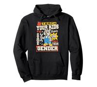 Funny Teach Your Kids to Change Their Oil Not Their Gender Pullover Hoodie