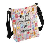 Funny Teacher Gift You Should Take Attendance Crossbody Bag Back to School Gift Teacher Appreciation Gift (AttendanceBag)
