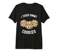 Funny Teacher I Teach Smart Cookies Cute Kawaii Smart Cookie Premium T-Shirt