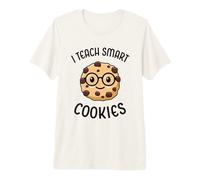 Funny Teacher I Teach Smart Cookies Cute Kawaii Smart Cookie Premium T-Shirt