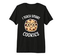 Funny Teacher I Teach Smart Cookies Cute Kawaii Smart Cookie Premium T-Shirt
