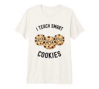 Funny Teacher I Teach Smart Cookies Cute Kawaii Smart Cookie Premium T-Shirt