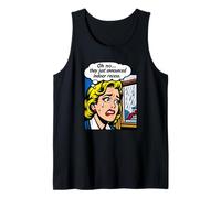 Funny Teacher Indoor Recess Retro Comic Teaching Tank Top
