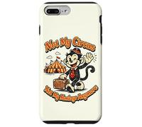 Funny Teacher Retirement Retro Not My Monkeys Anymore Case for iPhone 7 Plus/8 Plus