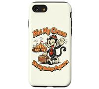 Funny Teacher Retirement Retro Not My Monkeys Anymore Case for iPhone SE (2020) / 7/8