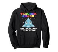 Funny Teacher Shark Shirt Teachers Appreciation Shark Doo Pullover Hoodie
